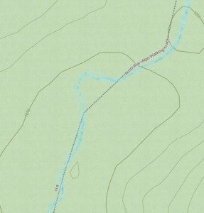 Track with a strong heatmap that does not match the uploaded GPX file.